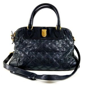 Marc Jacobs Whitney Black Quilted Leather Bag